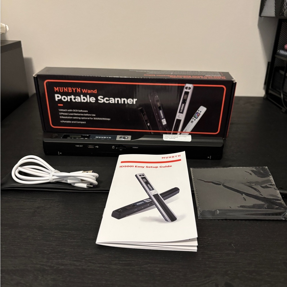 MUNBYN Wand Portable Scanner